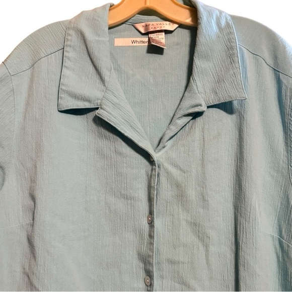 Vintage Napa Valley Woman Embroidered Shirt - Picture 2 of 5